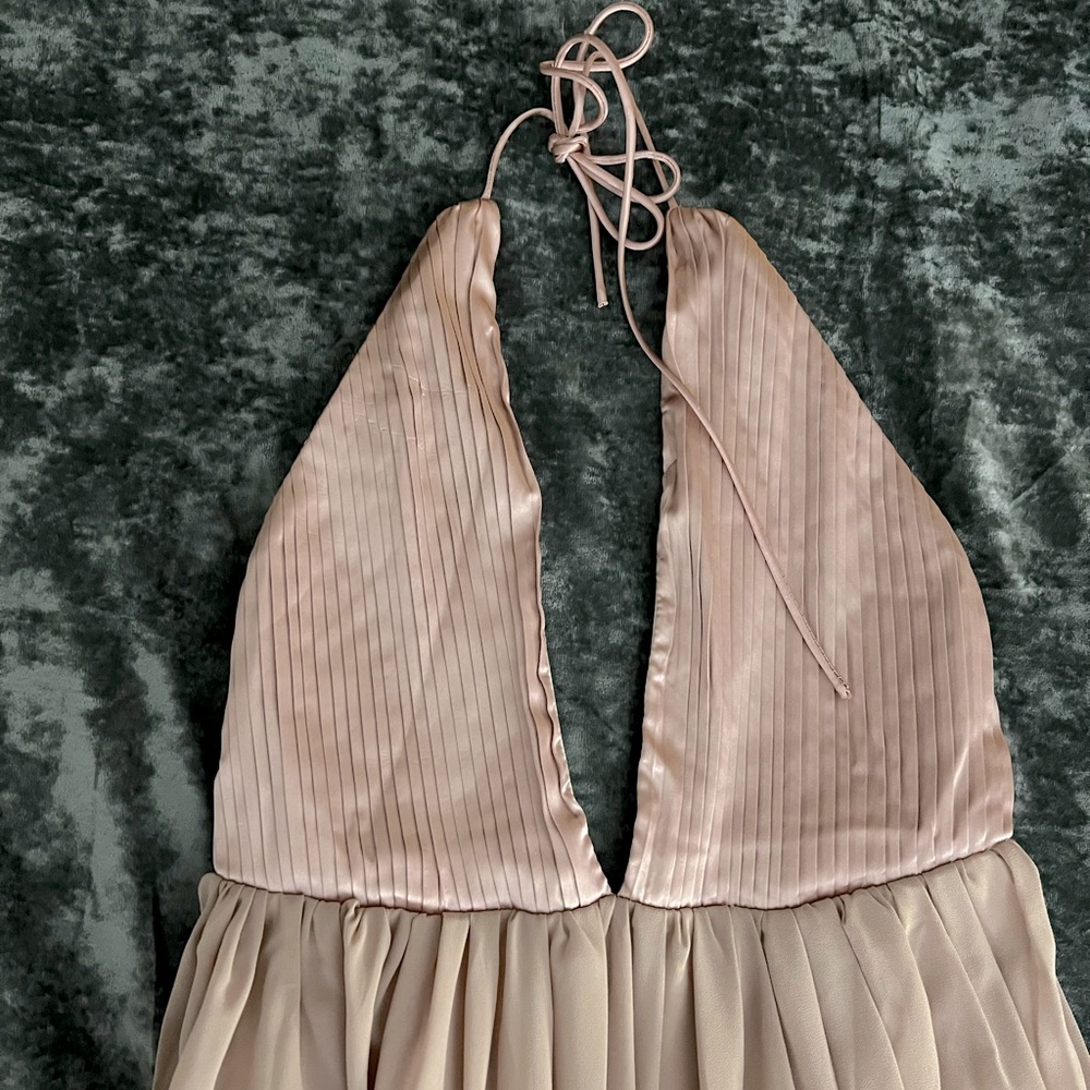 HALTER MAXI DRESS XS - Picture 3 of 8